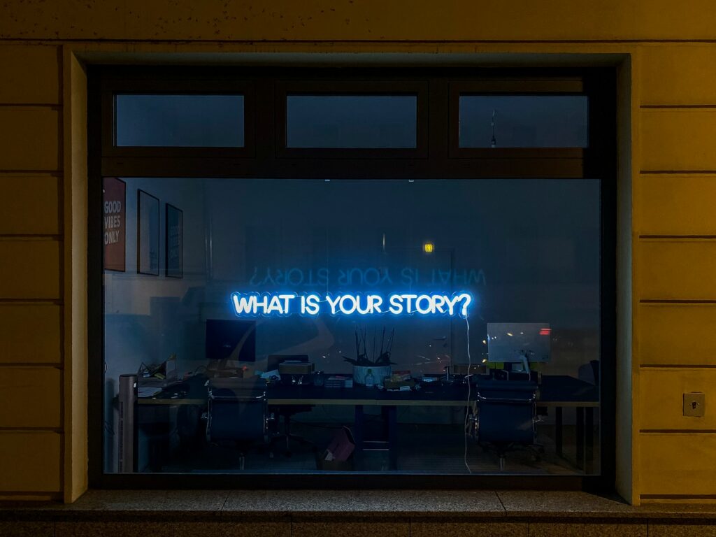 Your small business website allows you to tell your brand story