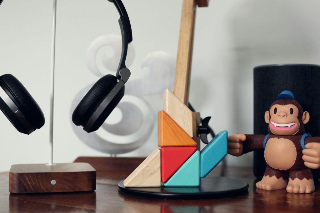 mailchimp figure on desk for mailchimp email pricing blog post