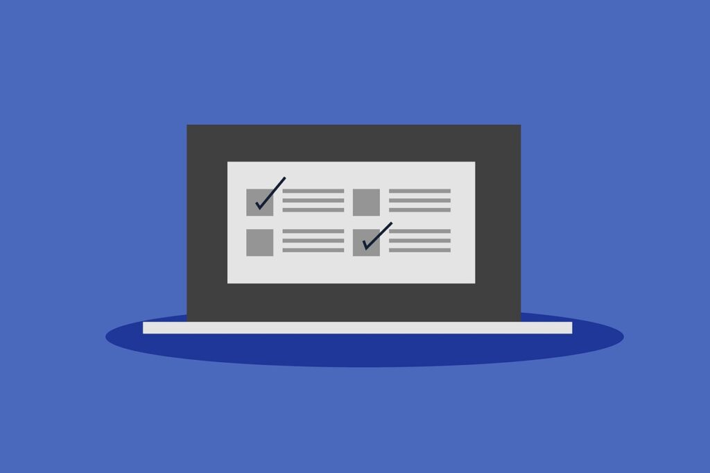 checklist for ecommerce website header image