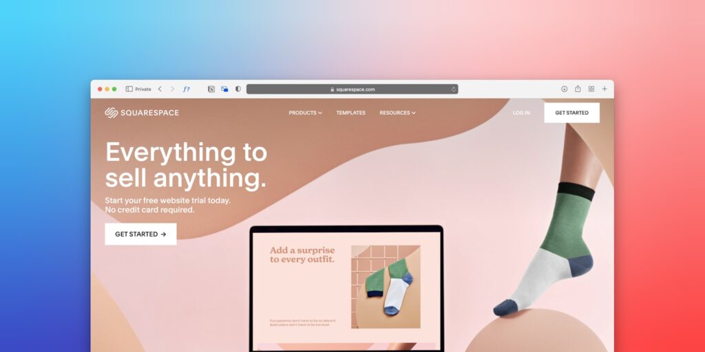 will squarespace build my website header image with squarespace splash page