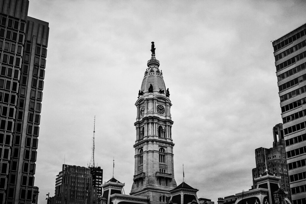 header image of city hall philly for birt tax philadelphia blog post