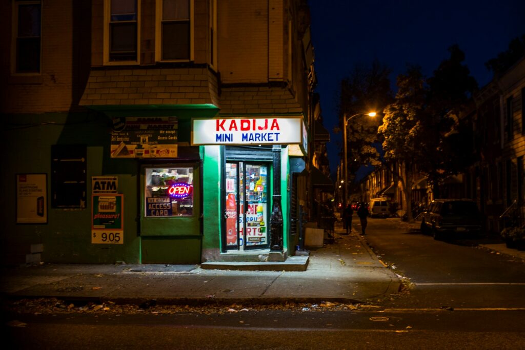 A small local coffee shop located in Philadelphia